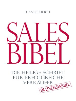 cover image of Sales Bibel